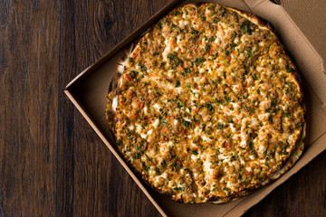 Turkish Pizza Lahmacun in Box
