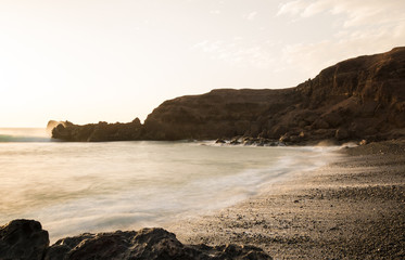 Tramonto sul mare - Lunga Esposizione