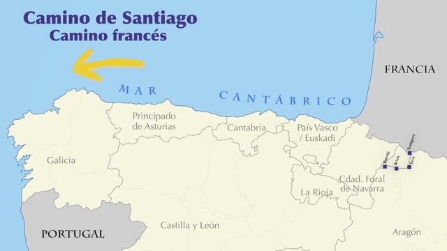 Camino de Santiago french way