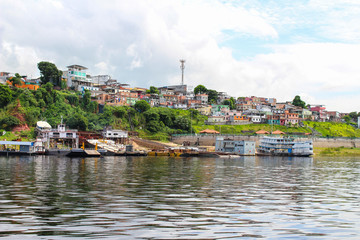 Neighborhood in Manaus, Amazona, Brazil
