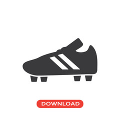 Soccer shoe icon