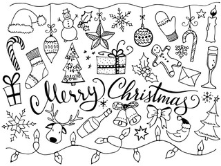 Doodle Christmas set