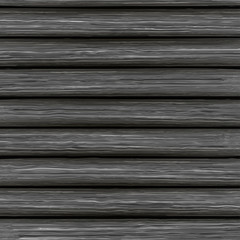 Fototapeta premium Vector wooden texture of aged gray boards. In vertical cloning, the image is seamless