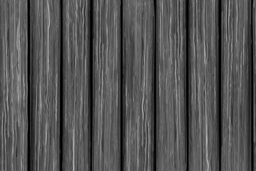 Vector wooden texture of aged gray boards. In horizontal cloning, an image is seamless