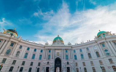 Foto auf Leinwand The Hofburg imperial Palace in Vienna © eranicle