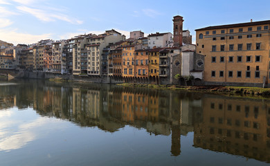 Obraz premium Historical buildings in Florence, Italy