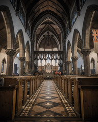 Inside Inverness cathedral. - 192068318