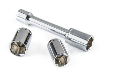 Set of stainless steel hex sockets for Torque Wrench