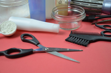 hairdresser Accessories for coloring hair