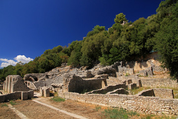 The Agora of Butrint, Buthrotum, Albania