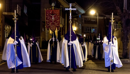 Cruz parroquial procesión en galapagar