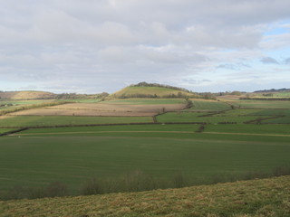 Fototapeta na wymiar Wiltshire rural landscape