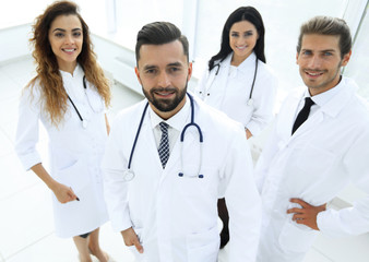 Fototapeta premium portrait of a professional team of doctors