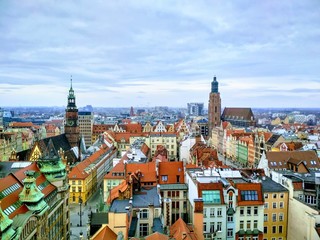 Fototapeta premium Wroclaw Panorama