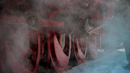 Fahrwerk Einer Dampflokomotive / Steam Locomotive