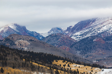 Rocky Mountain Winter Serenity