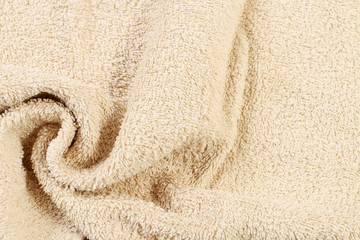 Fototapeta na wymiar Soft towel fabric