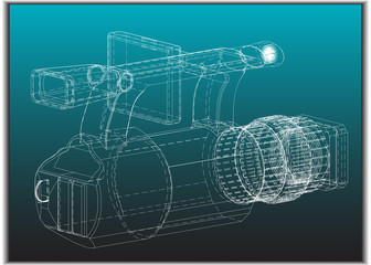 3d model of the camera