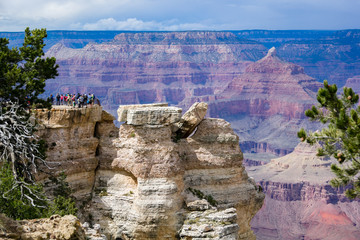 People viewing The Grand Canyon