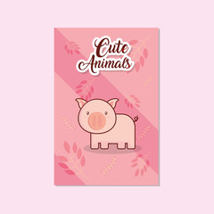 Cute animals design