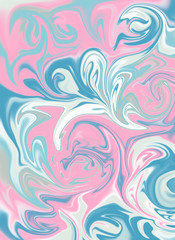 Marble, beautiful, subtle background in pastel colors, white, pink and blue
