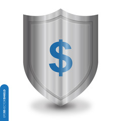Shield Icon - Dollar