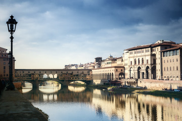 Obraz premium View of Ponte Vecchio. Florence, Italy