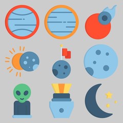 icons set about Universe . [keywordRandom:3] © Orxan