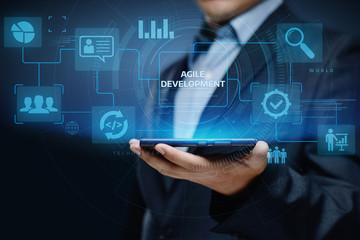 Agile Software Development Business Internet Techology Concept