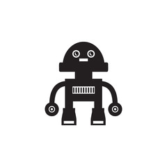 cute robot icon. Element of robots for advertising signs, mobile concept and web apps. Icon for website design and development, app development. Premium icon
