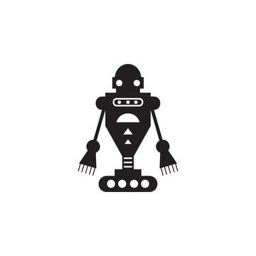 evil robot icon. Element of robots for advertising signs, mobile concept  and web apps. Icon for website design and development, app development.  Premium icon vector de Stock | Adobe Stock