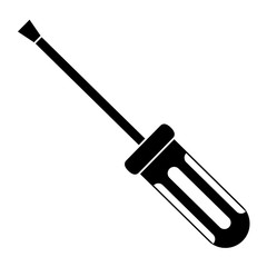 screwdriver tool isolated icon vector illustration design
