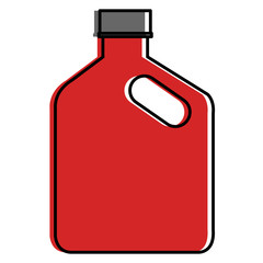 oil car bottle icon vector illustration design