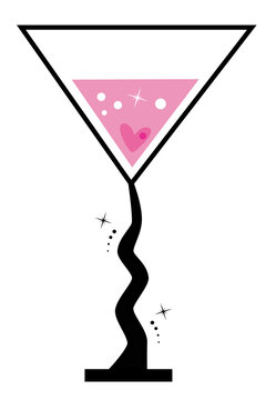 recommend clip art: Happy Valentines Day Cocktail
