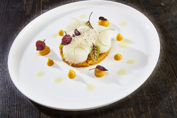 Saint-Jacques poch&eacute;es &agrave; la bierre