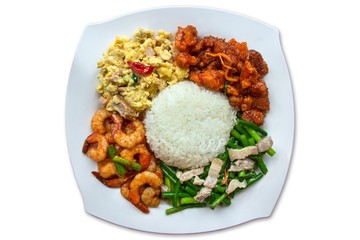 Traditional Chinese Mixed Rice