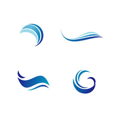 Fototapeta na wymiar Water Logo Design, 