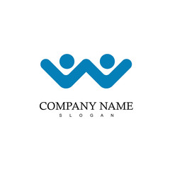  Team Logo, People Icon Design