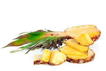 pineapple isolated on white