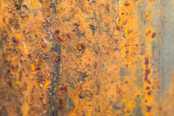 rusty metal large