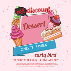 dessert promo poster