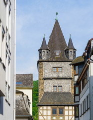 Obraz premium Marktturm Bacharach