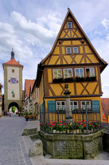 Rothenburg ob der Tauber Pl&ouml;nlein