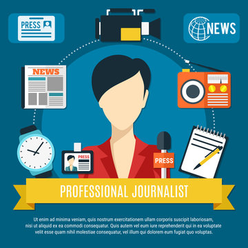 Professional Journalist Background