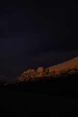 Nocturna,estrellas,castillos,noche