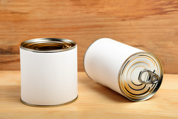 food tin cans