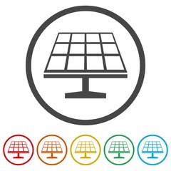 Solar energy panel, 6 Colors Included