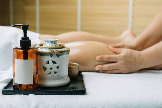 Aromatherapy massage series: leg massage