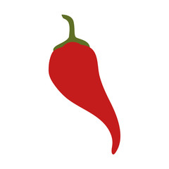 Chilli spicy vegetable icon vector illustration graphic design