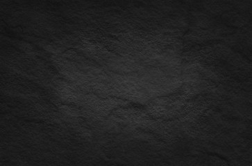 Fototapeta premium Dark grey black slate texture in natural pattern with high resolution for background and design art work. Black stone wall.
